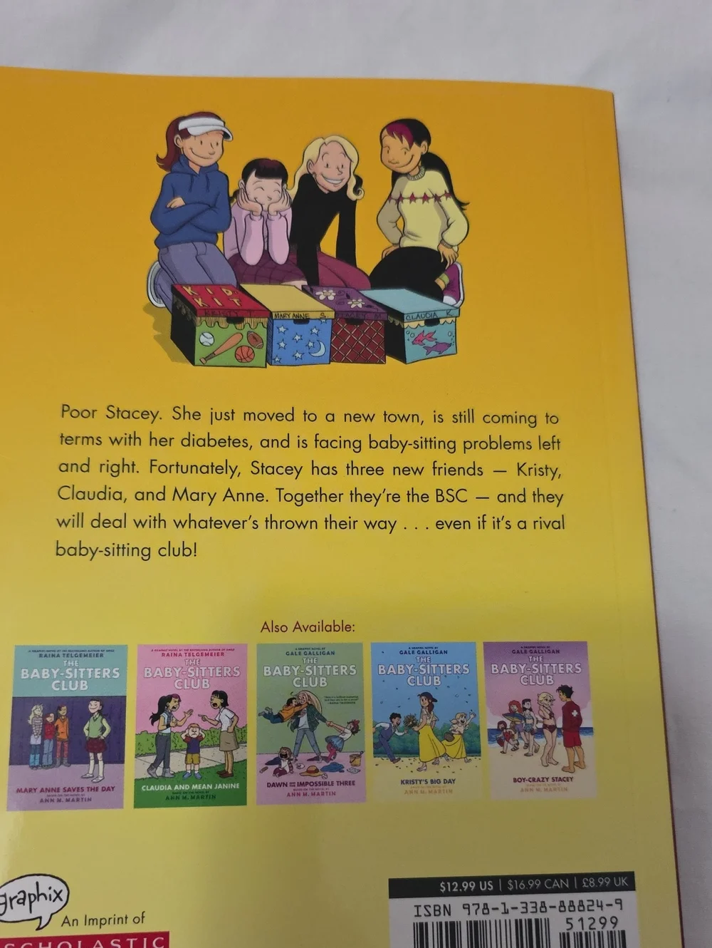 The Baby-Sitters Club Graphic Novels – Set of 2 (Yellow & Blue Covers)